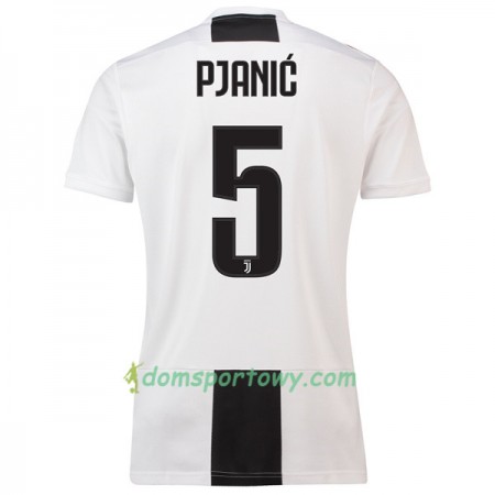 Koszulka Juventus Pjanic 5 Domowe Koszulki Piłkarskie 2018-2019 Krótki Rękaw